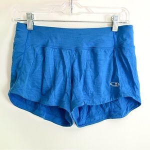 Icebreaker GT Merino Running Shorts Blue size Small